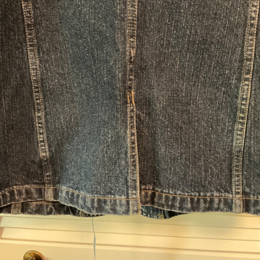 Vintage Liz Claiborne Blazer Style Denim Jacket - Picture 7 of 7